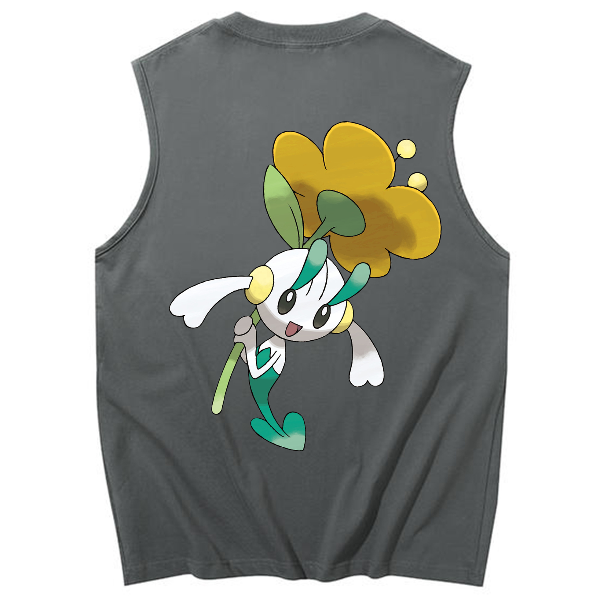 （画像用） ポケットモンスター Pokémon コットン100％タンクトップ（背面プリント）